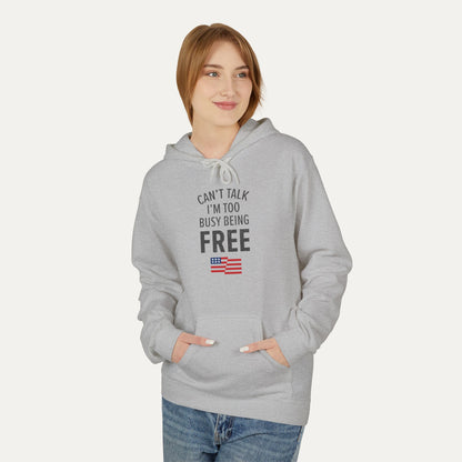 Can’t Talk Fleece Unisex Hoodie