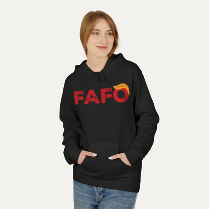 FAFO (Trump style) Fleece Unisex Hoodie
