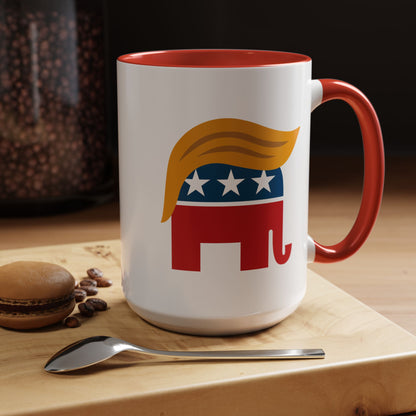 Orange Man Rad 15oz Accent Mug