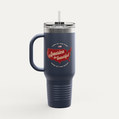 America the Beautiful Insulated 40oz Travel Mug